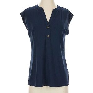 Anne Klein Navy Blue Blouse XL